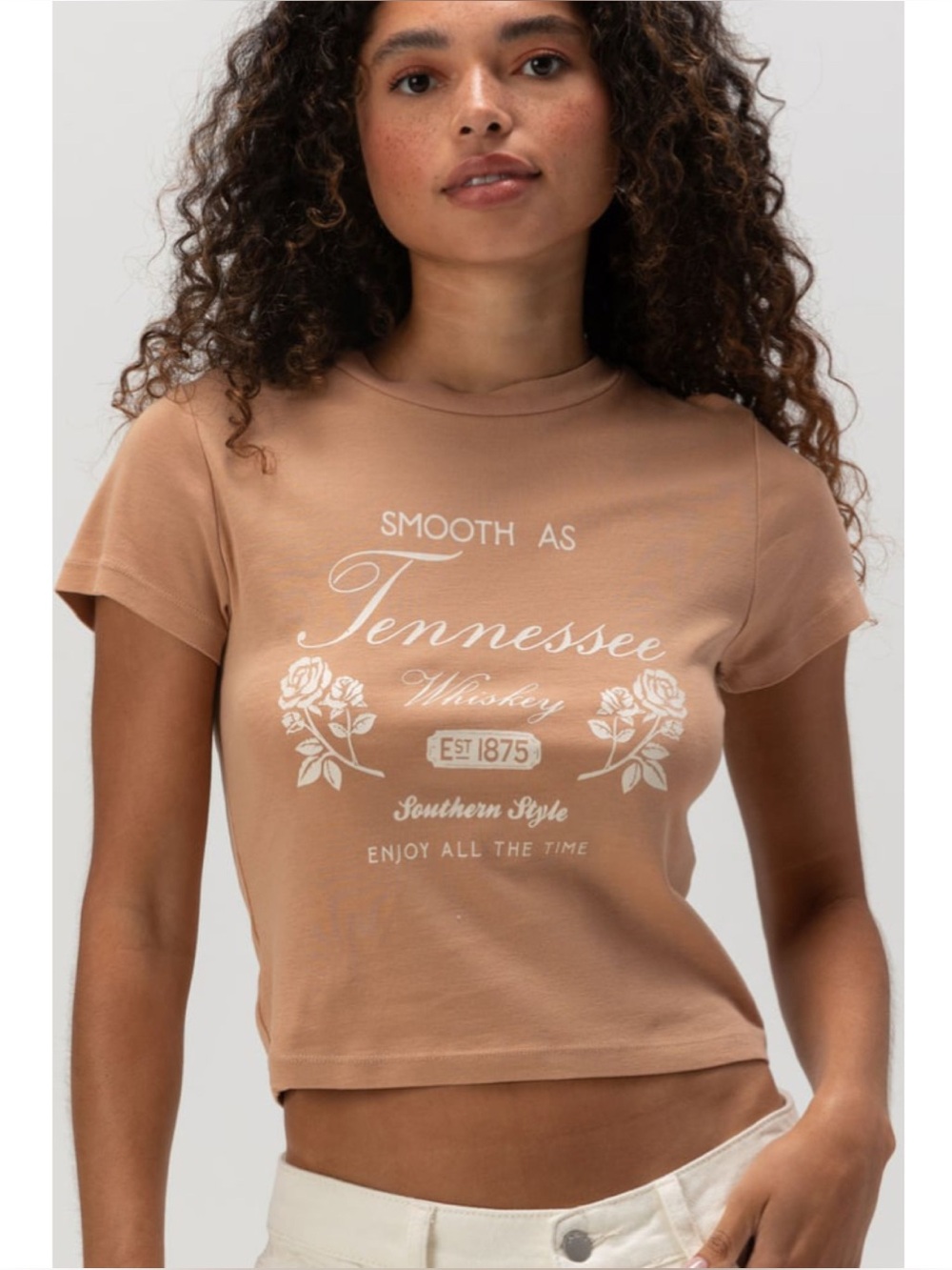 Tillys Full Tilt Smooth Tennessee Whiskey Baby Tee